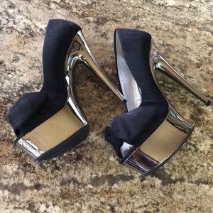 Black Stiletto Heel by Wild Pair